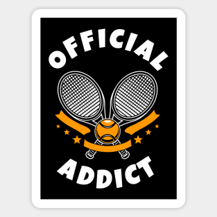 Offical Tennis Addict Magnet